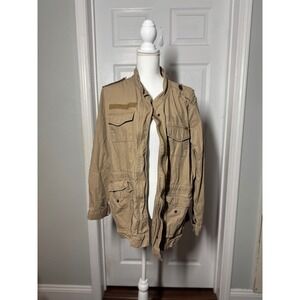 Old Navy Men's XL Tall Utility Field Jacket – Khaki Cotton